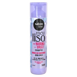 Shampoo Salon Line Meu Liso Brilho 300ml - Cabelos Brilhosos