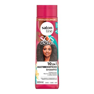 Shampoo SOS Cachos + Poderosos Salon Line 300ml