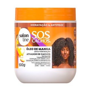 Ativador de Cachos Óleo de Manga Salon Line SOS Cachos 500g