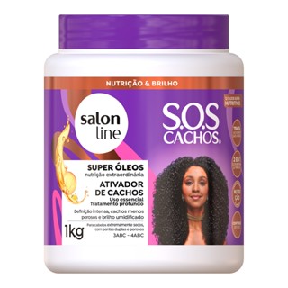 Ativador de Cachos SOS Cachos Super Óleos Salon Line 1kg