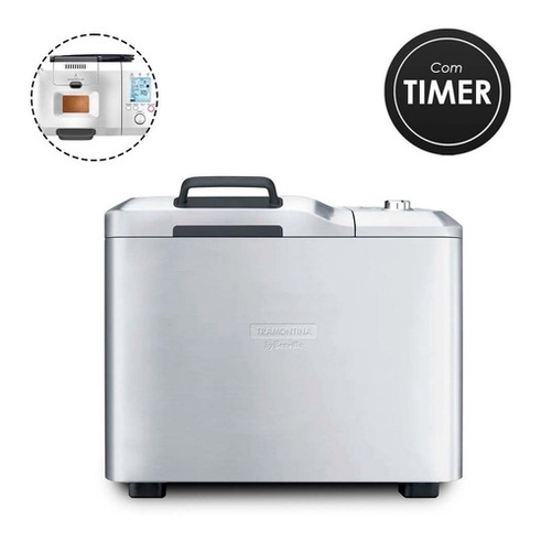 Panificadora Tramontina Pan Express By Breville Inox C/timer