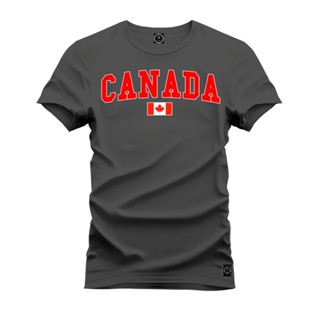 Camiseta Estampada Plus Size Tamanho Especial Canada