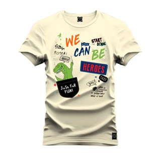 Camiseta Premium Algodão Unissex Estampada We Can Be