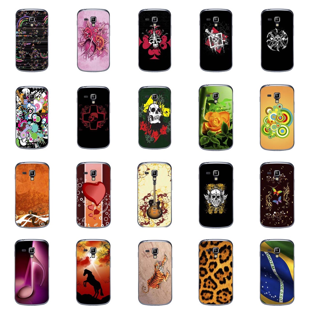 Capa Adesivo Skin006 a 628 Verso Para Galaxy S Duos 2 (gt-s7582)
