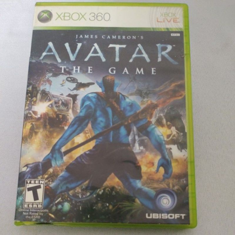 AVATAR THE GAME DVD USADO ORIGINAL 3