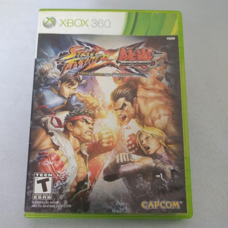 Street Fighter x Tekken DVD USADO ORIGINAL 3