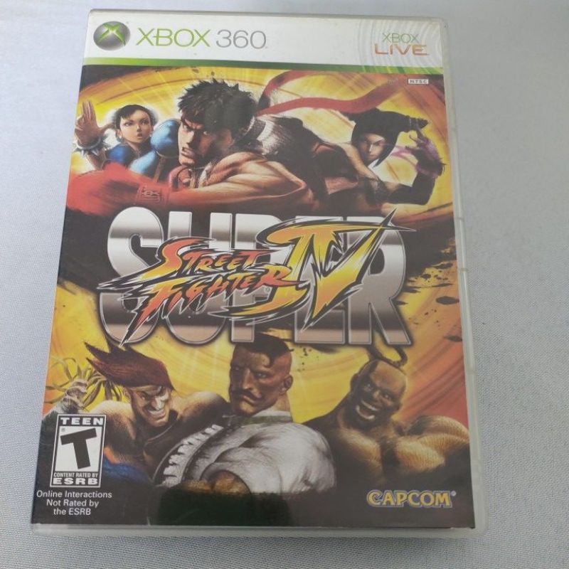 Super Street Fighter DVD USADO ORIGINAL 3