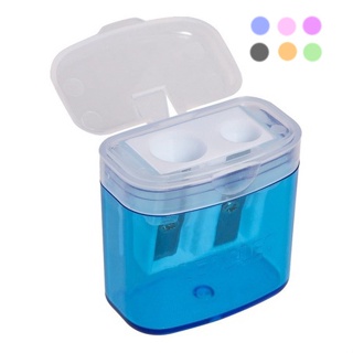 12 Apontador Duplo Cestinha/Deposito Jumbo Und Leo e leo em Oferta na Shopee