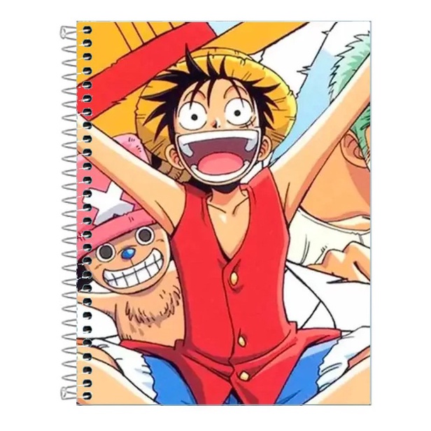 Caderno Anime Capa Dura 1 matéria ou 10 matérias ou 20 Matérias 320 folhas