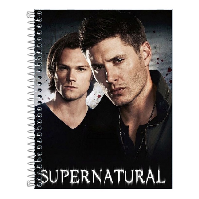 Caderno Supernatural Capa Dura 20 Matérias 320 Fls