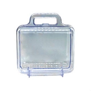 Kit 3 Maleta Acrilica Cor Cristal Lembrancinha