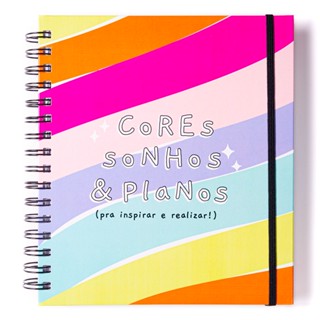 PLANNER PERMANENTE - FRASES CORES E AMORES PLANOS