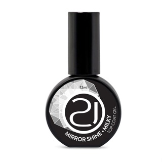 Top Coat Mirror Shine Milk By Dany Rocha Nails 21 12ml em Oferta na Shopee