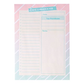 PLANNER DIARIO - LEVE SO O QUE E BOM