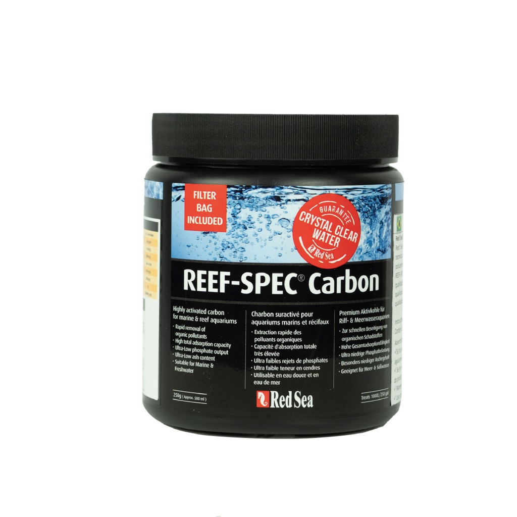 CARVÃO ATIVADO RED SEA REEF SPEC  250G (500ML)
