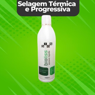 Creme Mascara Selante Escova Progressiva Rápida Gel Bioliss 500g WF Biosstraty Liso Perfeitos Alisa E Reduz Volume
