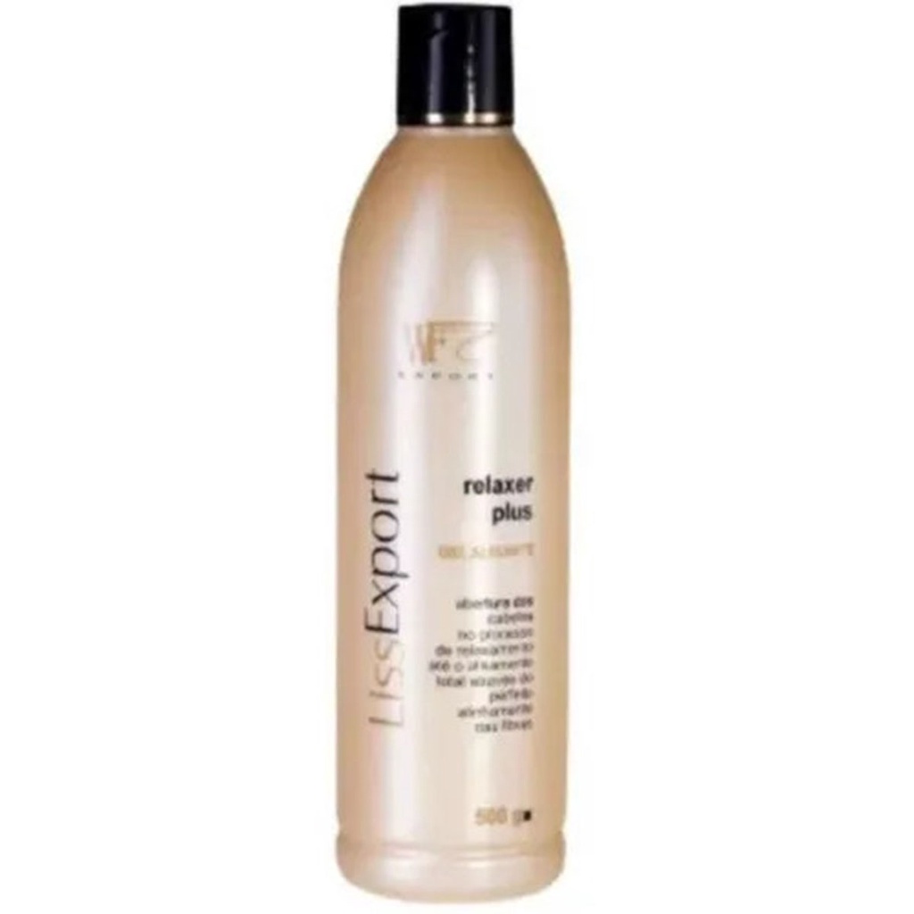Alisante Gel Escova Japonesa Relaxamento Amônia Progressiva WF Relaxer Plus Liss Export 500g