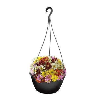 VASO CUIA C/ALÇA 2,0L - Ø21X54CM PRETO