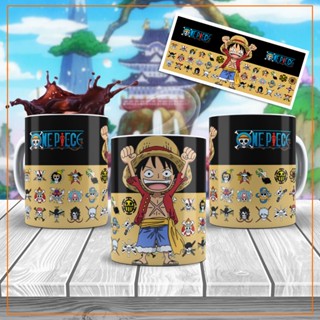 Caneca Personalizada One Piece Monkey D. Luffy de porcelana com diversos modelos
