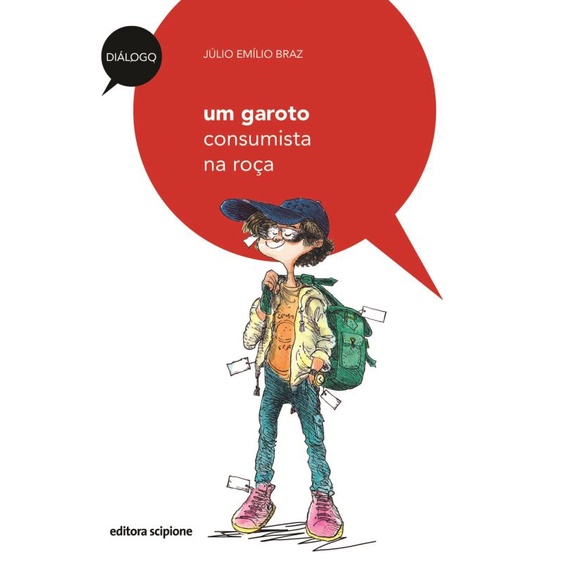 Livro -Um garoto consumista na roça - Scipione