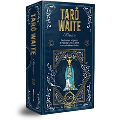 Livro -Tarot Waite Clássico – Deck com 78 cartas ilustradas por Pamela Colman Smith - Mantra