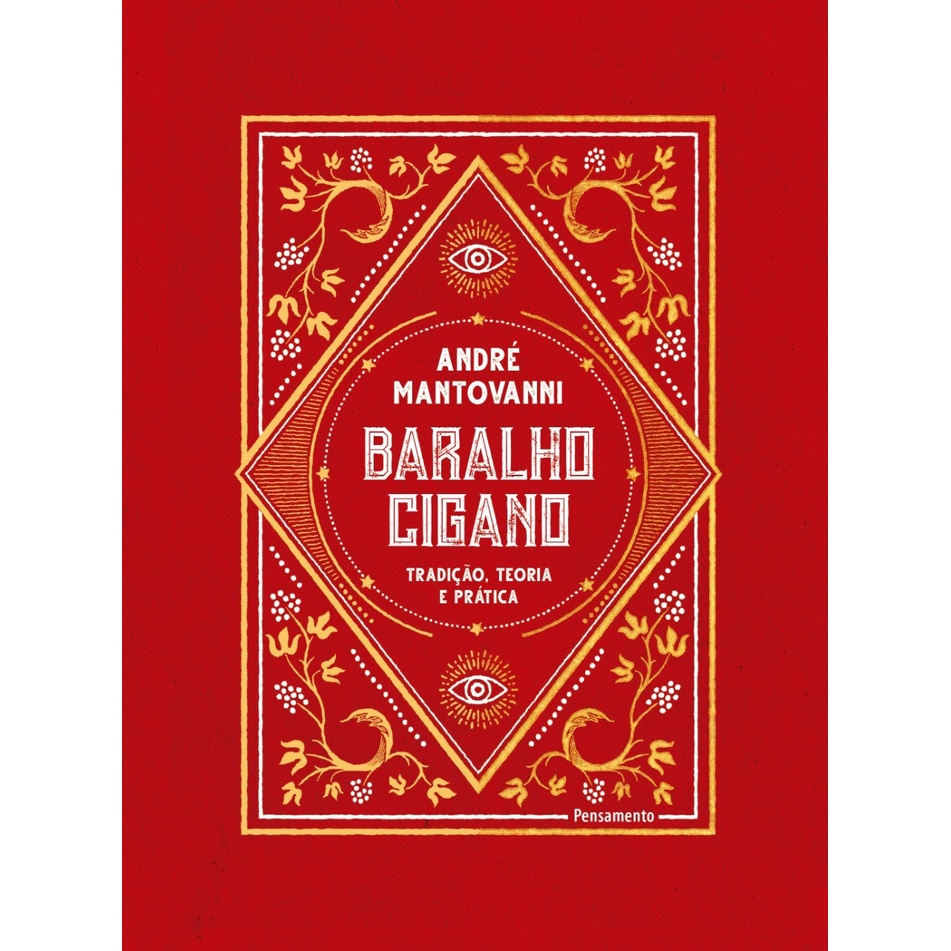 Livro Baralho Cigano Tradição Teoria e Prática (livro capa dura 36 Cartas Caixa rígida) em Oferta na Shopee