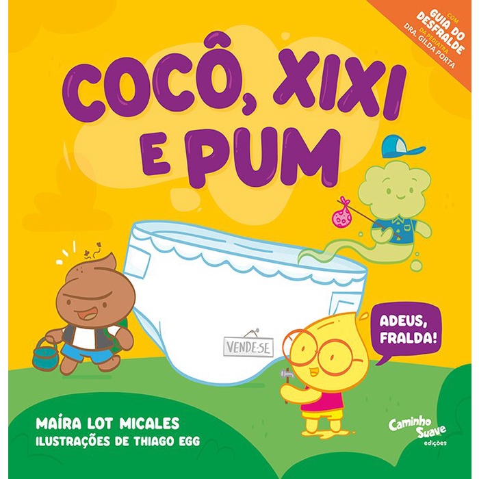 Livro -Cocô, Xixi e Pum - Caminho Suave