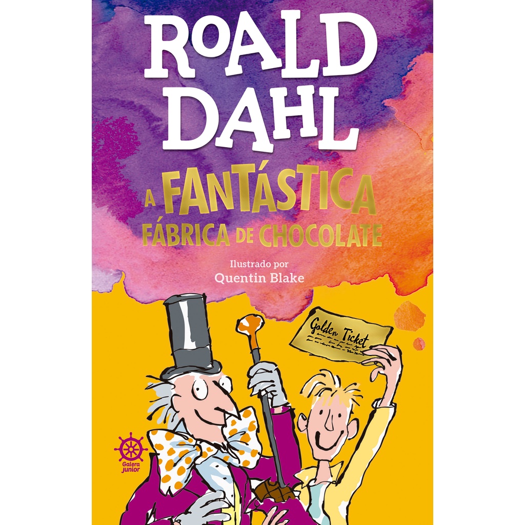 Livro -A Fantástica Fábrica de Chocolate - Galera Junior