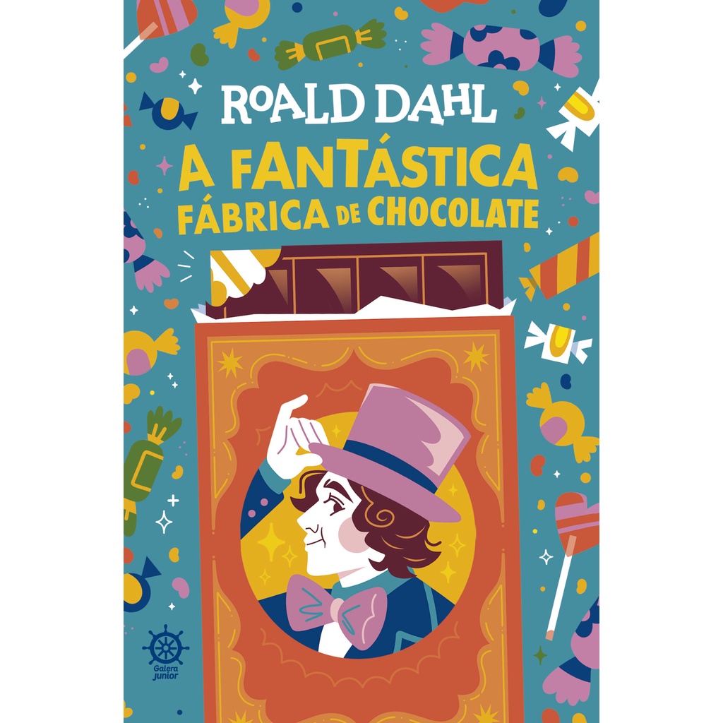 Livro -A fantástica fábrica de chocolate - Galera Junior em Oferta na Shopee
