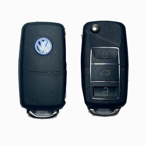 Chave Canivete Vw G5 Gol Fox Polo Jetta Carcaça Orig Cod-93