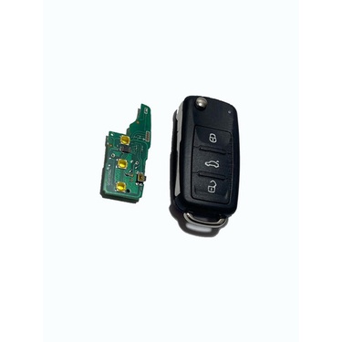 Chave Canivete Positron G5 G6 Fox Gol Up Polo Saveiro + Chip