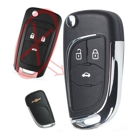 Chave Canivete Gm Onix Prisma Cobalt Cruze Sonic