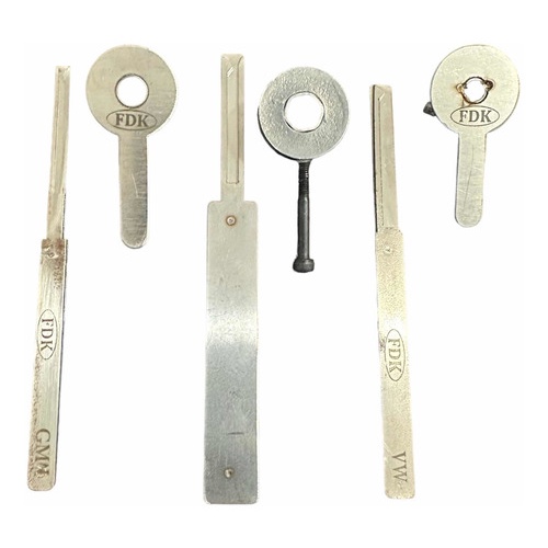 Kit 3 Micha Ferramenta Chaveiro Gm Chevrolet Fiat Volkswagen