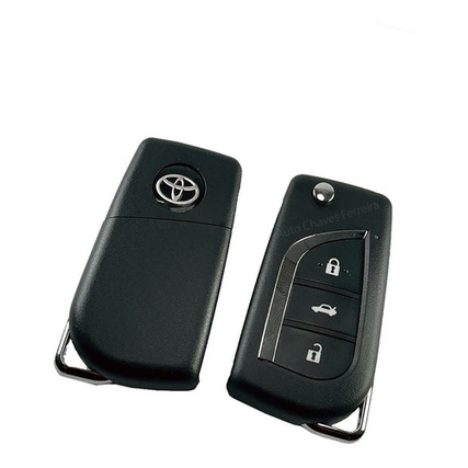 Chave Canivete Fider Hilux Corolla Alarme Positron Cod-1212