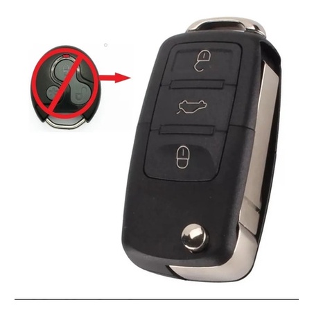 Chave Canivete Mitsubishi Pajero Tr4 Alarme Original Olimpus