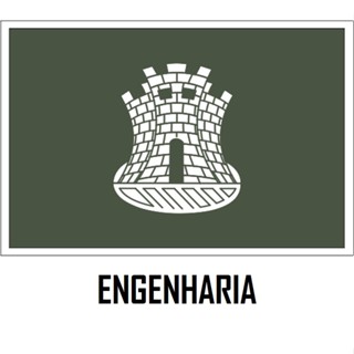 Distintivo de Gola Emborrachado Engenharia