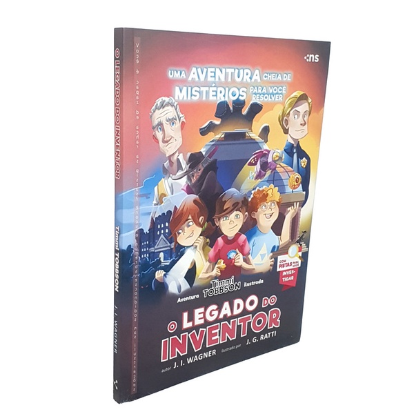 Livro O Legado do Inventor - Timmi Tobbson - Wagner J. I.