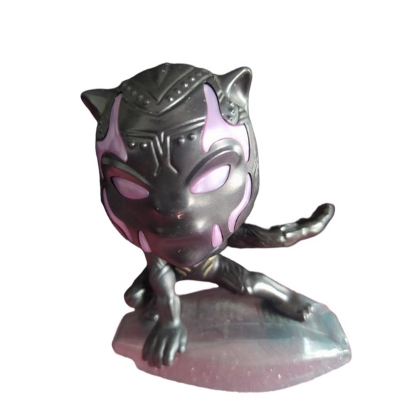 Brinquedo Boneco McDonald's Mc Donald's - Filme Pantera Negra 2 Wakanda Forever - Pantera Negra Posição Ataque Herói - Marvel Original 2022