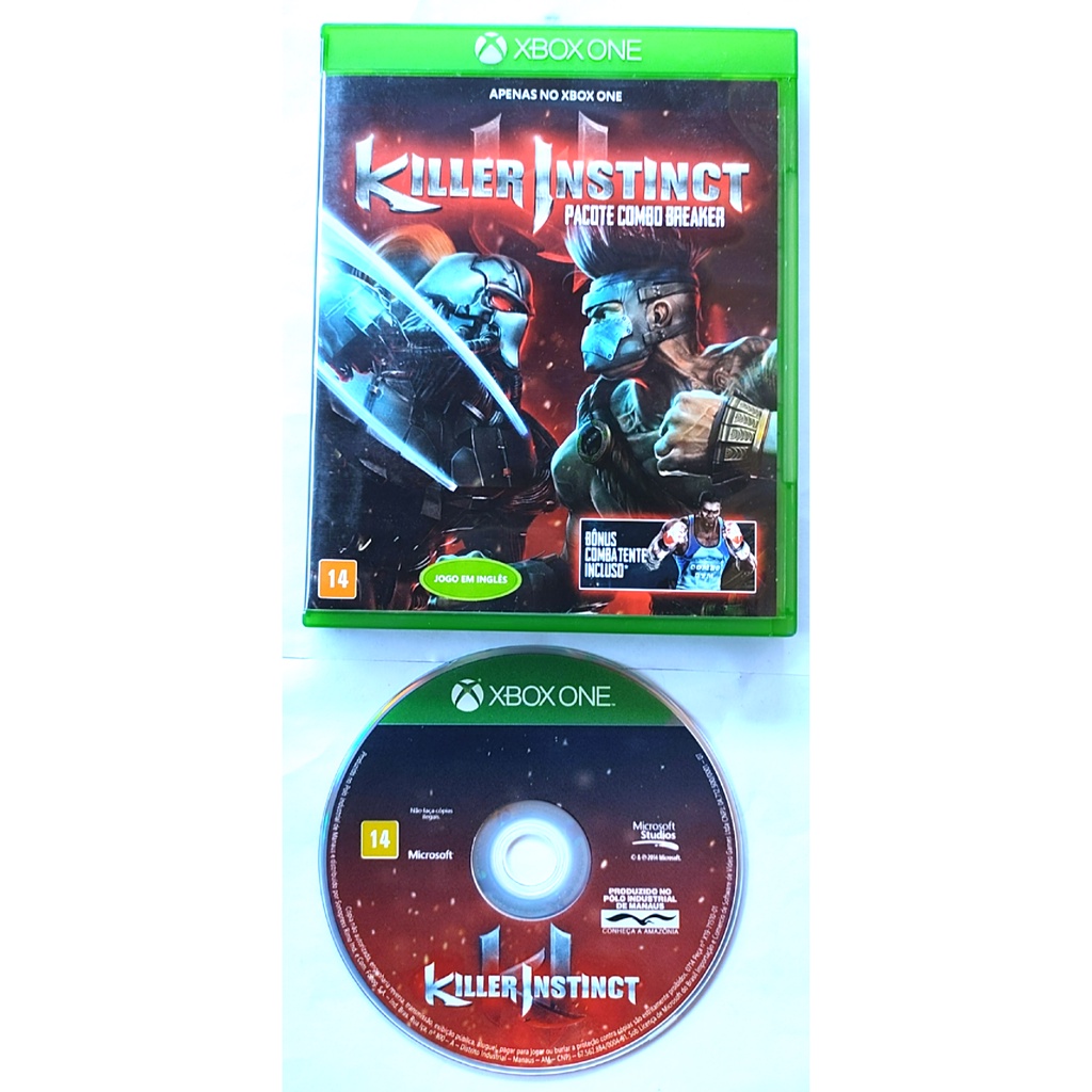 JOGO KILLER INSTINCT XBOX ONE FISICO ORIGINAL