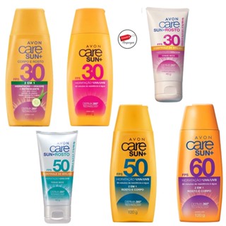 Protetor Solar 2 em 1 Rosto e Corpo Avon Care Sun+