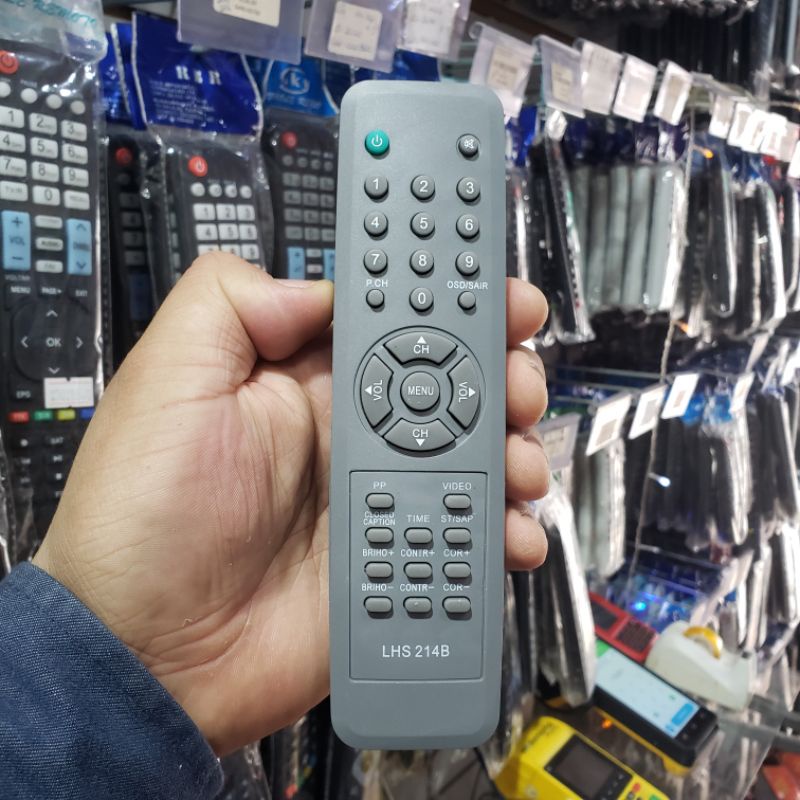 Controle Remoto Compatível Para TV Antiga CCE e Philips LHS 214B