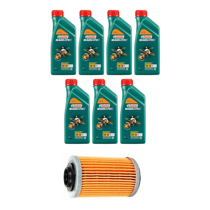 Kit Troca Óleo Castrol 5w30 Gm Omega 3.6L V6 2005/2011