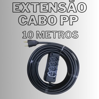 EXTENSÃO CABO PP 2X2,5MM 10 METROS