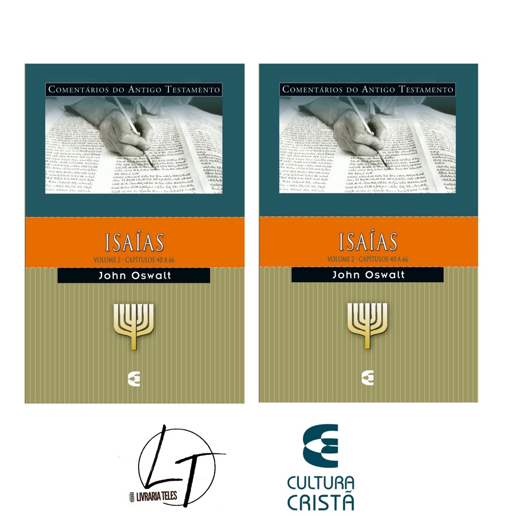 Kit Isaías 1 E 2 Comentário Do Antigo Testamento | John N. Oswalt