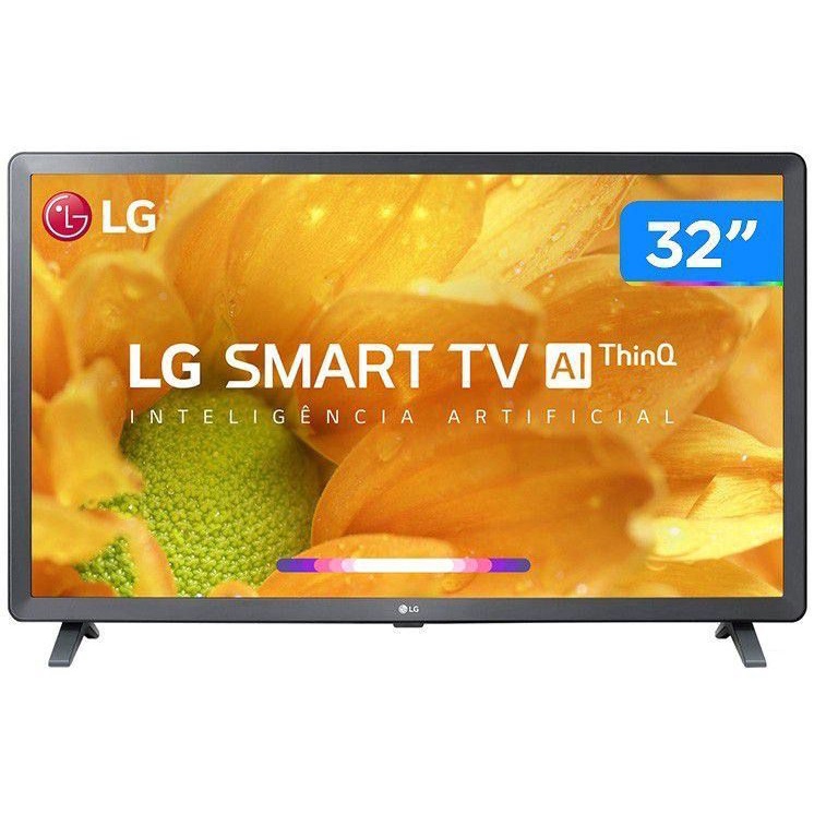 Smart TV LG 32 polegadas com inteligência artificial