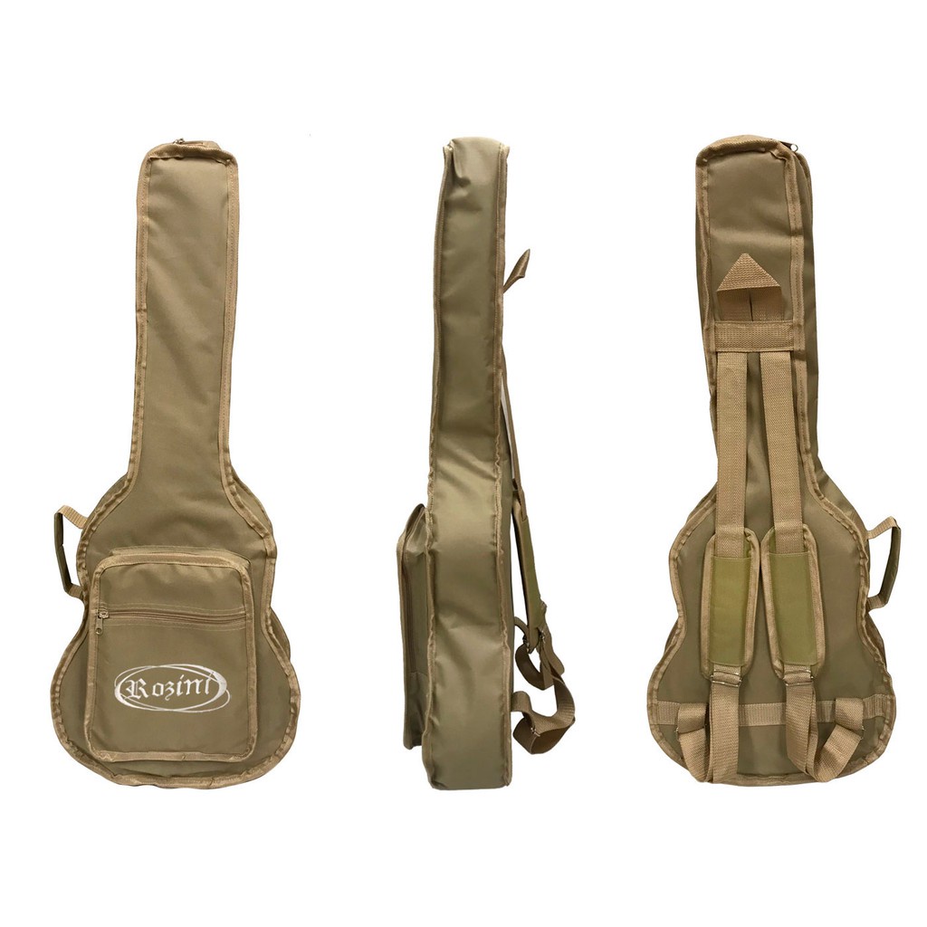 Capa P/ Violão Baby Cargo "rozini" Bege Ny-600