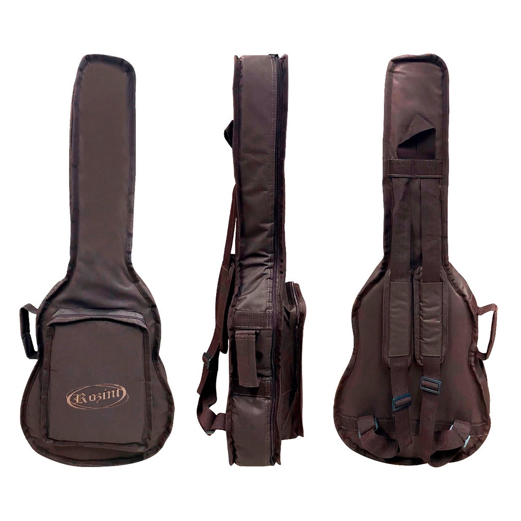 Bag Capa Acolchoada Cargo P/ Violão Folk E Clássico Rozini