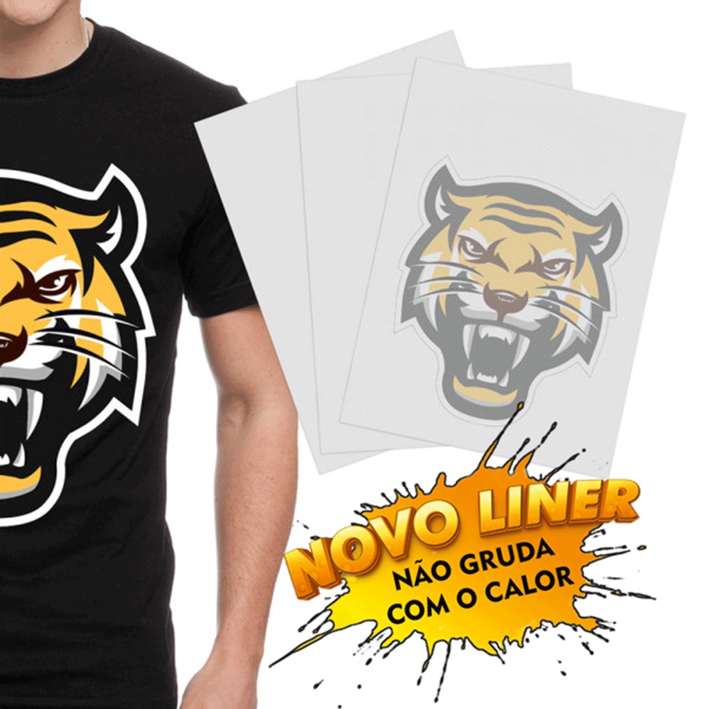 10 OBM A4 Impressão Direta Power Film - 10 Folhas A4 - Novo Liner - Alto Contraste em Oferta na Shopee