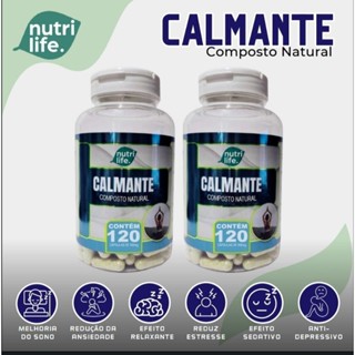 COMBO Calmante-composto-natural. 2 unidades de 120 cada.