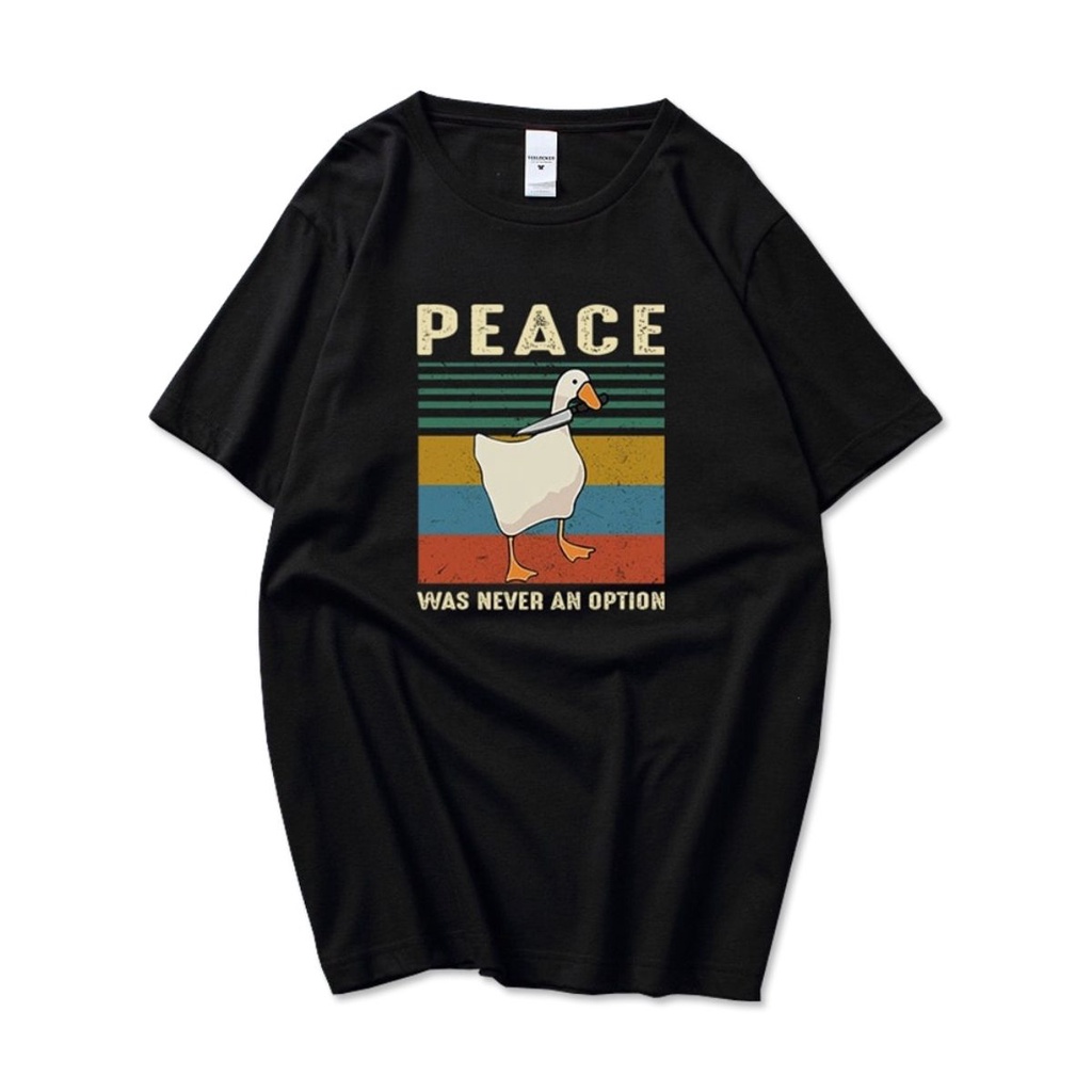 Camisa Camiseta A Paz Nunca foi Uma Opção Ganso Série Serie Friends Meme